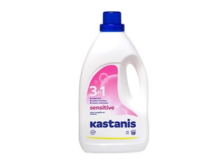 Veļas mazgāšanas līdzeklis Kastanis, 3in1 Sensitive, 1800ml
