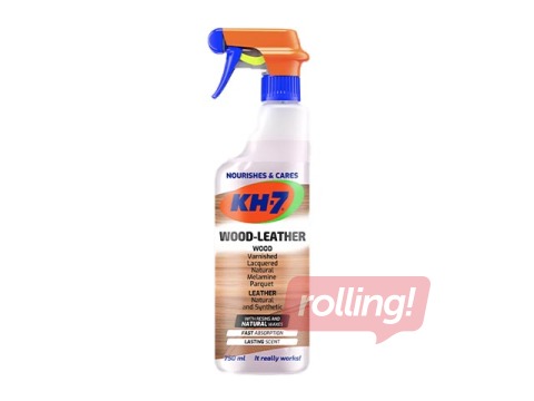 Tīrīšanas līdzeklis kokam un ādai KH-7, 750ml