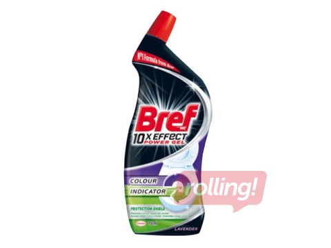Tualetes tīrīšanas līdzeklis - želeja Bref Tornado 10 x Effect Total Protect, 700ml