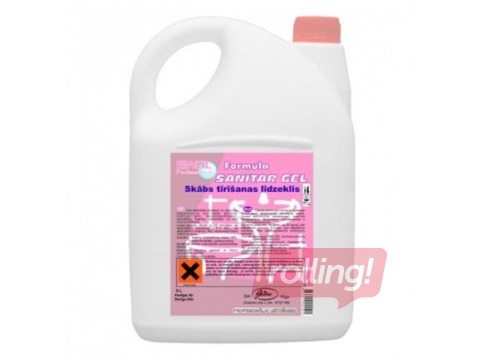Tualetes tīrīšanas līdzeklis, skābi saturošs Ewol Prof. Formula Sanitar Gel, 5l 