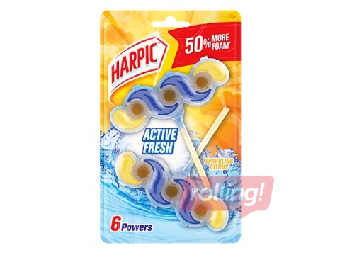 Tualetes bloks  HARPIC Fresh Power Summer Breeze/Sparkling citrus, Duo paka 2x35g