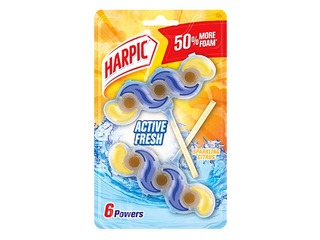 Tualetes bloks  HARPIC Fresh Power Summer Breeze/Sparkling citrus, Duo paka 2x35g