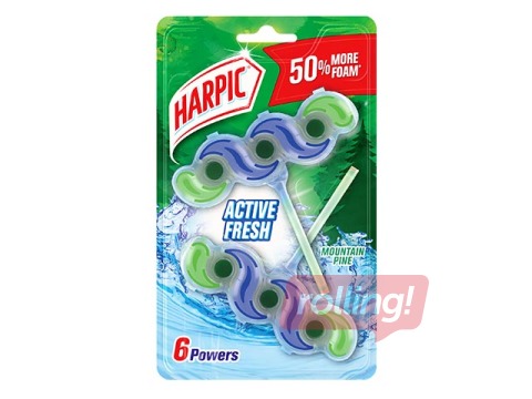 Tualetes bloks HARPIC Fresh Power Forest Dew, Duo paka 2x35g
