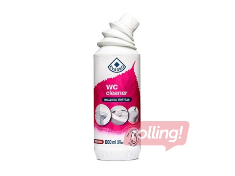 Tualetes tīrīšanas līdzeklis, stipras iedarbības KVADRO, 1l