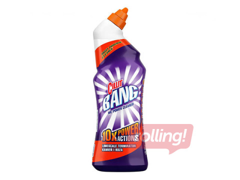 Tualetes tīrīšanas līdzeklis Cillit Bang Lime & Rust, 750 ml 