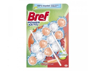 Tualetes bloks Bref Pro Nature grapefruit, 3 gab. x 50g.