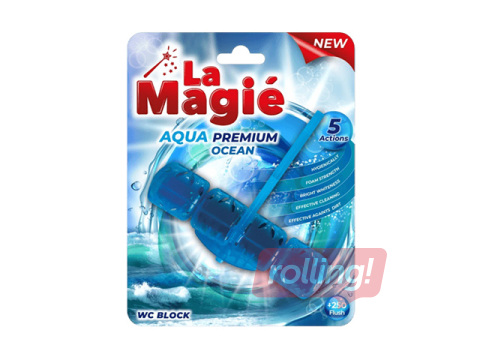 Tualetes bloks, La Magie Aqua Premium, Ocean, 40g