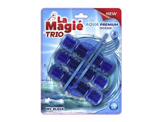Tualetes bloks, La Magie Aqua Premium, Ocean Trio, 3x40g