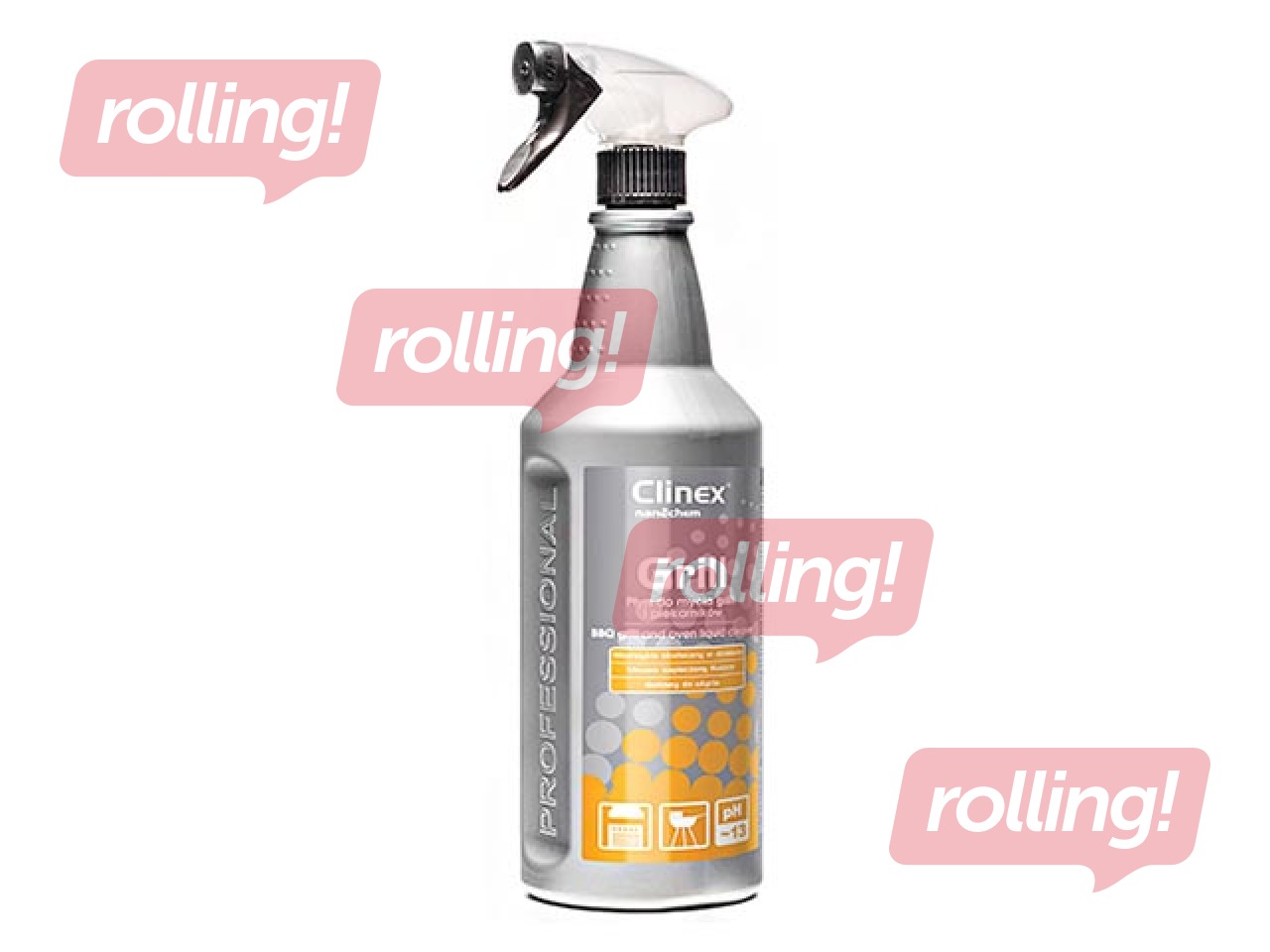 Tīrīšanas līdzeklis krāsnīm un griliem Clinex Grill, 1l