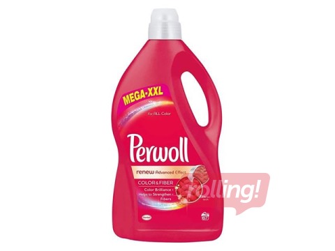 Šķidrais veļas mazgāšanas līdzeklis PERWOLL color magic, 4.05L (67WL)