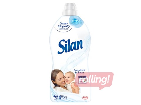 Veļas mīkstinātājs SILAN Sensitive 1.8l