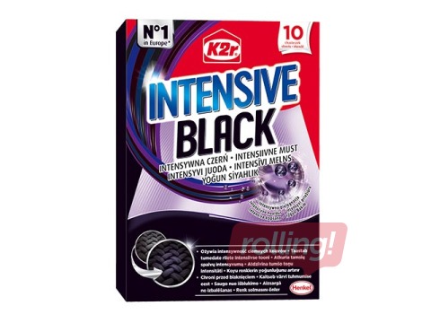 Krāsu ķērājs K2R Intensive Black, 10gab