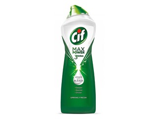 Virsmu tīrīšanas krēms ar balinātāju CIF Max Power Spring Fresh, 650ml