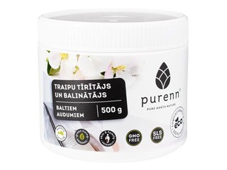 Veļas traipu tīrītājs un balinātājs baltiem audumiem Purenn, 500 ml