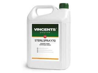 Universāls virsmu dezinfekcijas līdzeklis Sterilspray 70, 5L