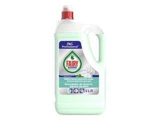 Trauku mazgāšanas līdzeklis Fairy Professional Sensitive, tējas koks un piparmētra, 5l