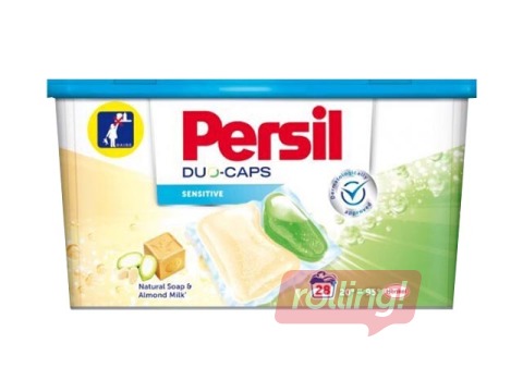 Veļas mazgāšanas kapsulas PERSIL Sensitive 28 gb
