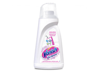 Veļas traipu tīrītājs Vanish Oxi Action White, gēls baltai veļai, 1L