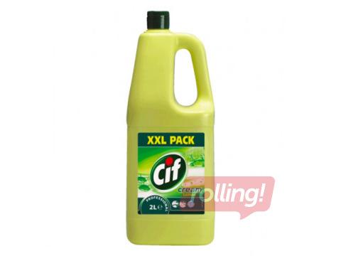 Universāls krēmveida tīrīšanas līdzeklis CIF Professional Cream Lemon, 2L
