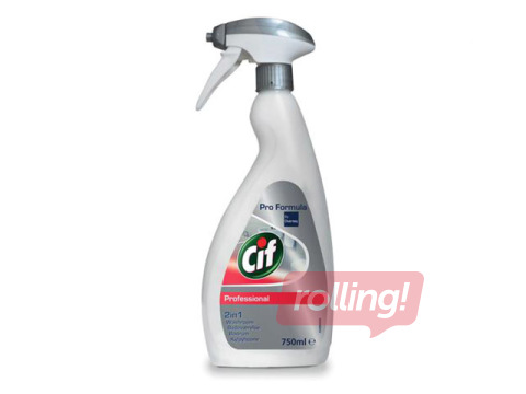 Vannas istabas mazgāšanas līdzeklis Cif Washroom 2in1, 750ml
