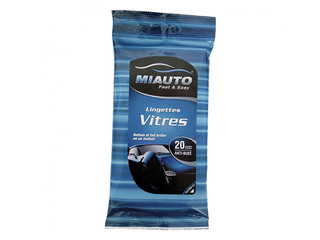 Mitrās salvetes auto stikliem Mi Auto, 20 gab.