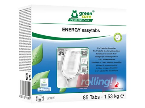 Trauku mazgājamās mašīnas kapsulas ENERGY EASYTABS, 85gab