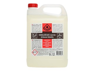 Kanalizācijas cauruļu tīrītājs Kvadro, 5L