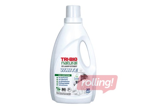 Līdzeklis baltās veļas mazgāšanai Tri-Bio, 1.42l
