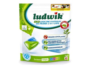 Veļas mazgāšanas kapsulas, Ludwik eco, 32 gab.