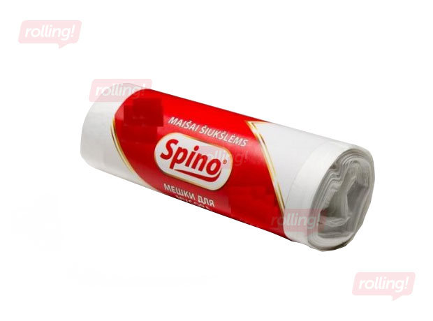 Atkritumu maisi Spino, 60 l, 12 mikr., 15 gab., balti