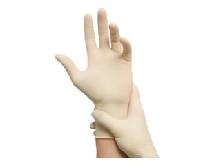 Cimdi lateksa bez pūdera MaiMed- Soft PF L, baltie, 100 gab.