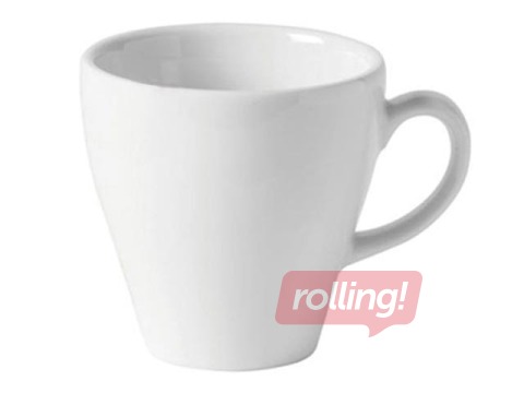 Krūze kafijas/cappuccino TITAN, balta 220ml