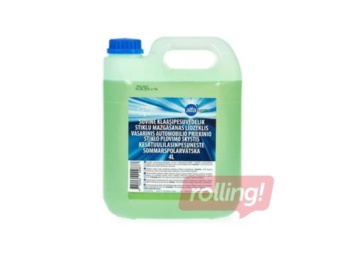 Auto vējstiklu mazgāšanas līdzeklis vasarai, 4 l