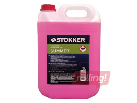 Auto vējstiklu mazgāšanas līdzeklis vasarai, STOKKER,  5 l