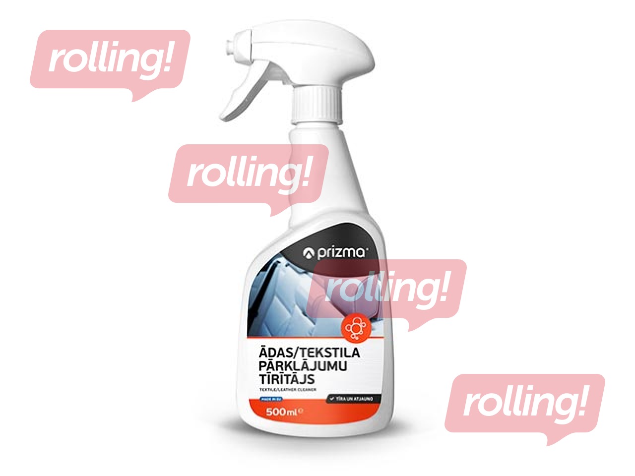 Auto salona ādas/tekstila pārklājumu tīrītājs PRIZMA, 500ml