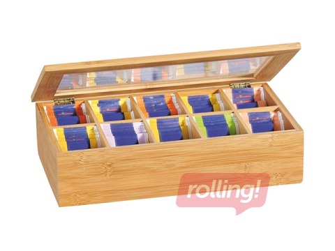 Bambus kaste tējas paciņām 36×20cm h-9cm