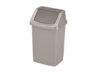 Atkritumu tvertne Click-it, 9L, sudraba