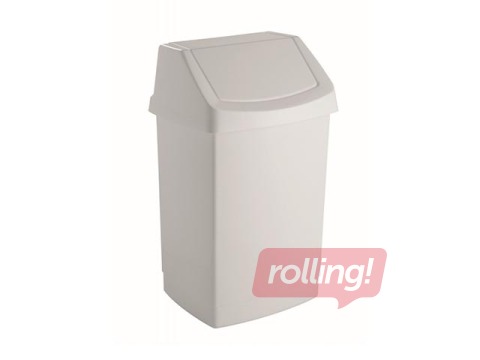 Atkritumu tvertne Click-it, 9L, balta