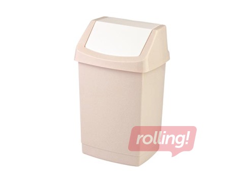 Atkritumu tvertne Click-it, 15L, bēša