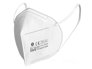Respirators KN95/FFP2, balts, 2 gab.