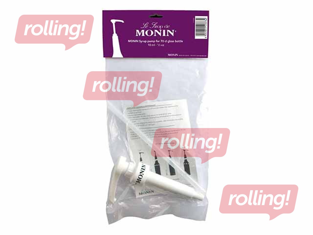 Sīrupa pumpis Monin stikla pudelei, 700ml