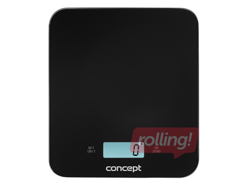 Virtuves svari Concept, 15kg, melni