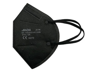 Respirators KN95/FFP2, melns, 5 gab.