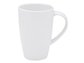 Krūze Bella, porcelāna, balta, 314ml