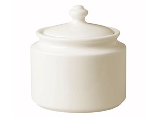 Cukurtrauks ar vāku 270ml, balts
