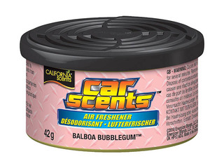 Auto gaisa atsvaidzinātājs metāla kārbā California Scents, Balboa Bubblegum, 42g