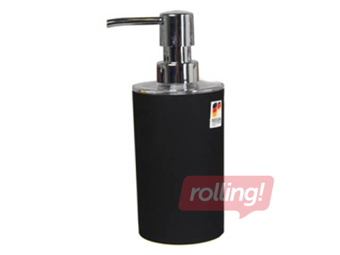 Ziepju dozators Touch, melns, 340ml