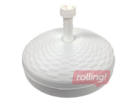 Pamatne saulessargam Rattan Style, 20l, balta