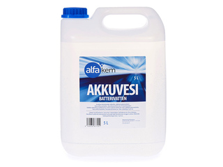 Destilēts ūdens Alfakem, 5 l