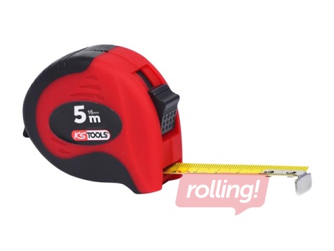 Mērlente Ks Tools Precision, 5 m x 19 mm